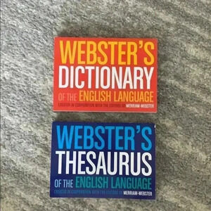Webster’s Dictionary & Thesaurus -English Language